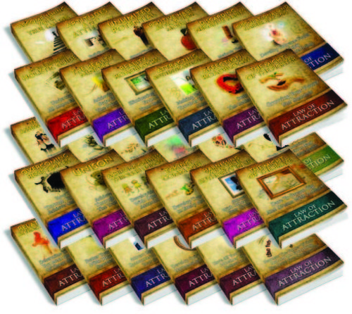 Product picture Law Of Attraction: A 30 Volume Ecourse - MRR/Giveaway Rights